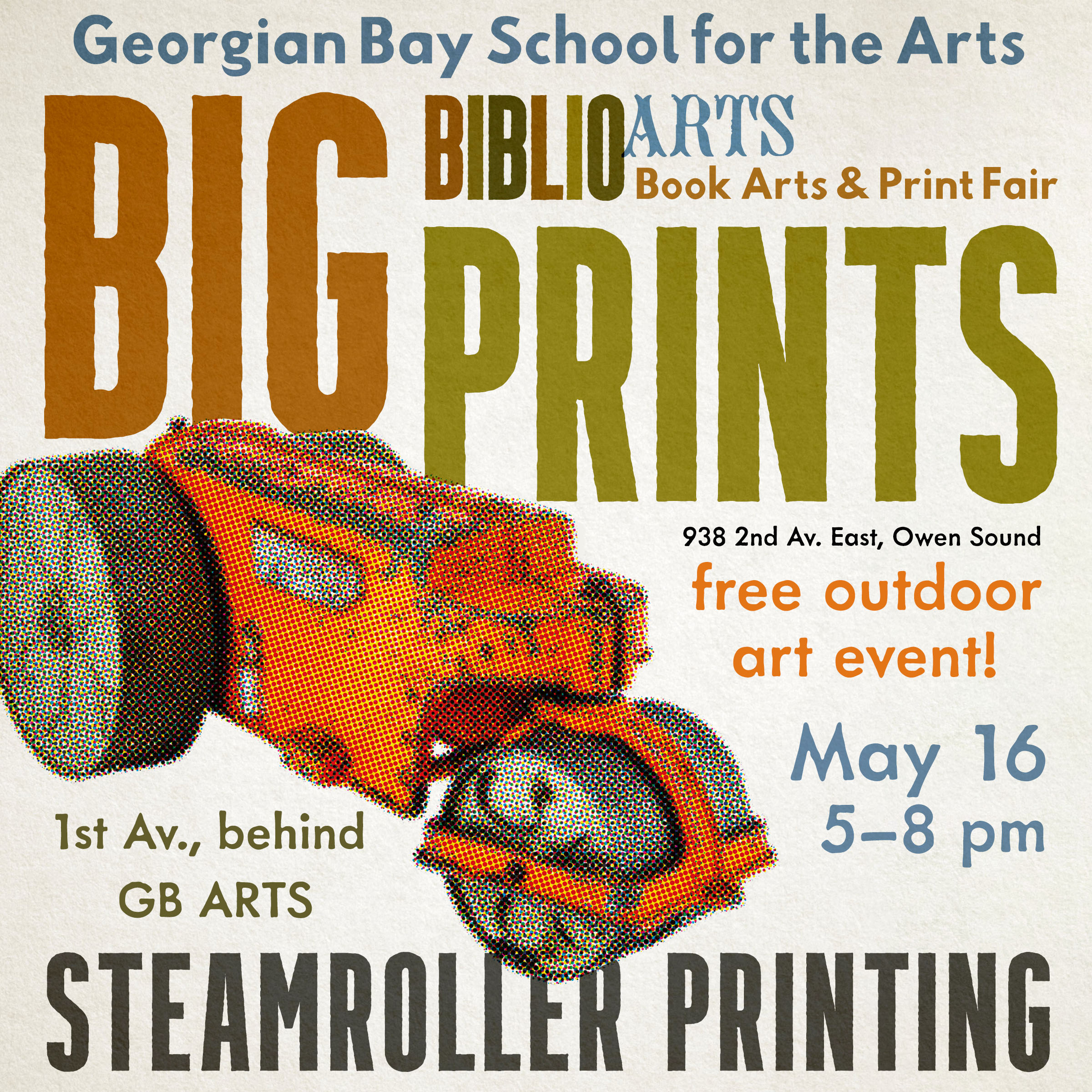Event image BIG PRINTS Steamroller Printing